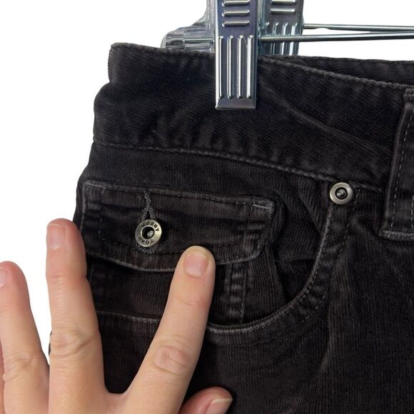 Vtg Horny Toad (old Toad&Co name) sz 8 brown Corduroy bootleg y2k - Picture 12 of 16